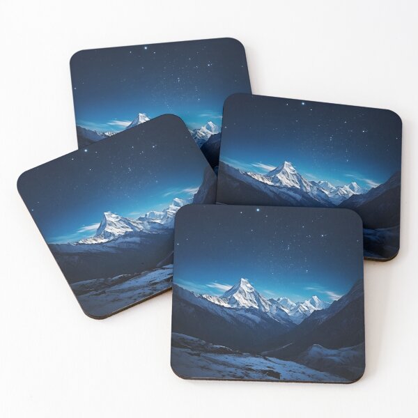 Item preview, Nighttime Himalayan Landscape designed and sold by Shirtastically.