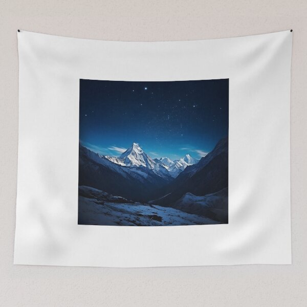 Item preview, Nighttime Himalayan Landscape designed and sold by Shirtastically.