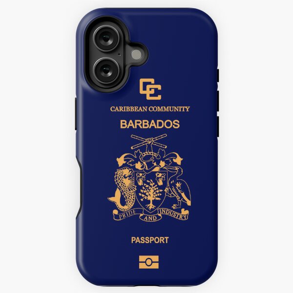 Item preview, Barbados passport  designed and sold by Travellerz.