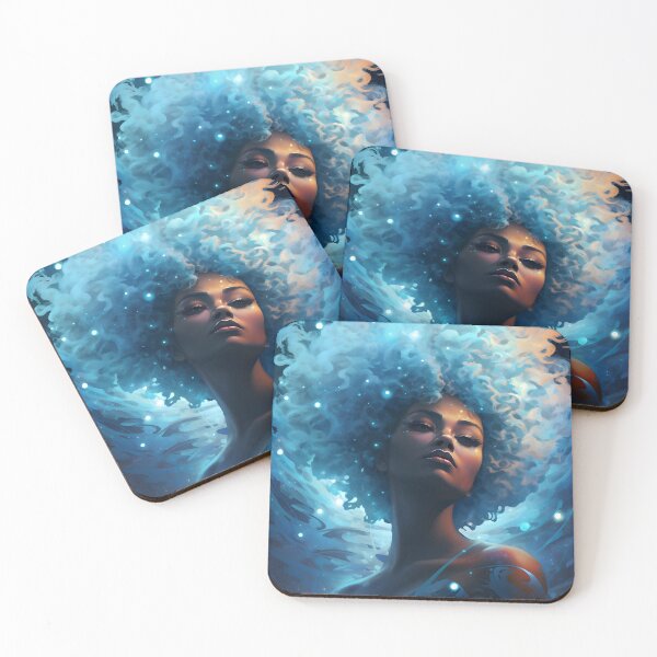 Item preview, Afrofuturism Cosmic Lady designed and sold by SHADOWNB69.