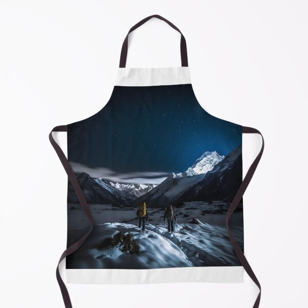 Item preview, Winter Night Hike: A Journey Through Snowy Peaks designed and sold by Shirtastically.