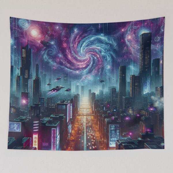 Item preview, Psychedelic Cyberpunk Texture designed and sold by SergioColli.