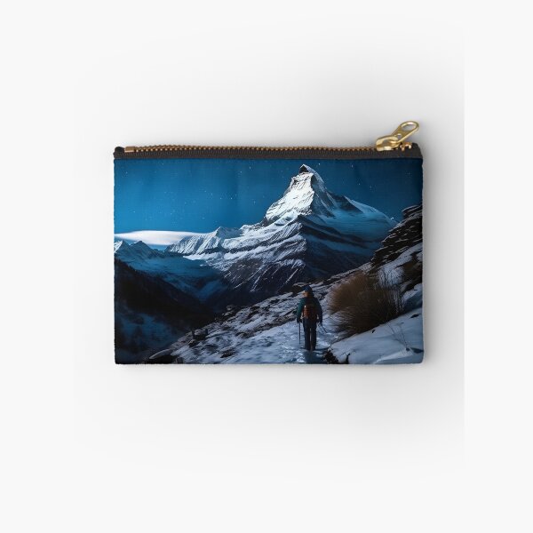 Item preview, Winter Night Hike: A Journey Through Snowy Peaks designed and sold by Shirtastically.