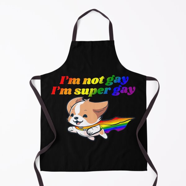 Item preview, I'm Not Gay, I'm Super Gay Pride Flag Colors, LGBTQ Rainbow Flag Design designed and sold by Travelslightly.
