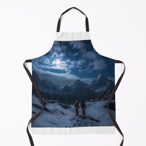 Item preview, Winter Night Hike: A Journey Through Snowy Peaks designed and sold by Shirtastically.