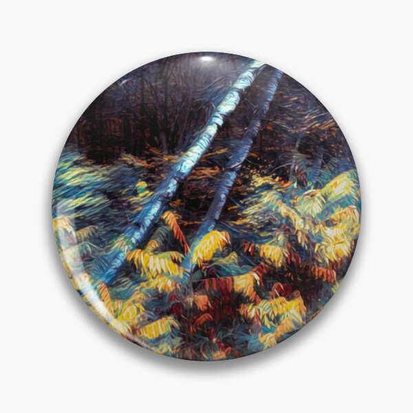 Item preview, Leaning Birches Mindscape designed and sold by Wayne King.