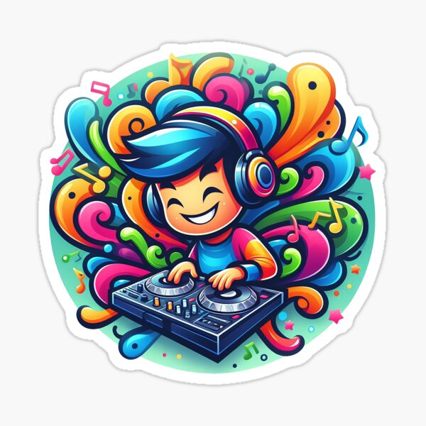 Item preview, Rhythmic Radiance, DJ designed and sold by Skipy-shop.