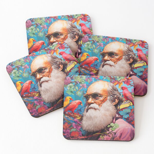 Item preview, Charles Darwin, funky science designed and sold by InkishDelight.