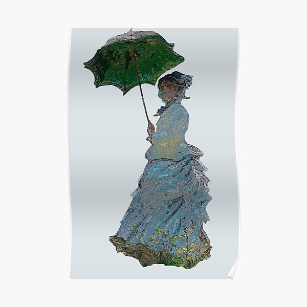 Mme. Monet Poster