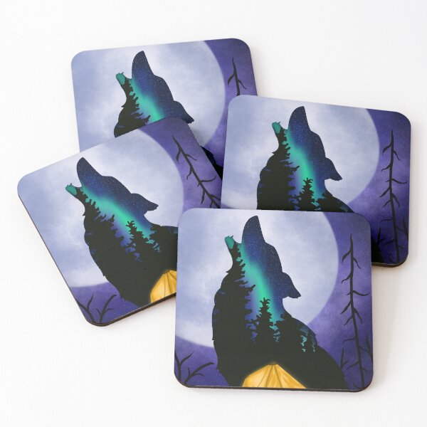 Item preview, Northern Light Wolf designed and sold by MoonRushers.