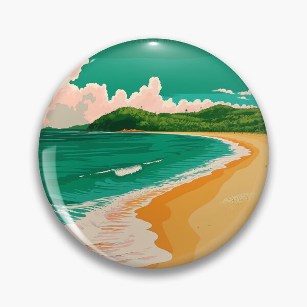 Item preview, Flamenco Beach, Puerto Rico: Tropical Paradise designed and sold by NeuralVibe.