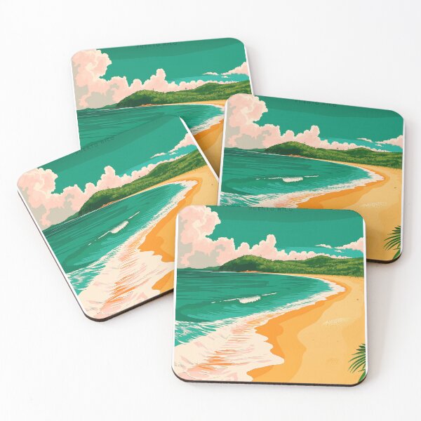 Item preview, Flamenco Beach, Puerto Rico: Tropical Paradise designed and sold by NeuralVibe.