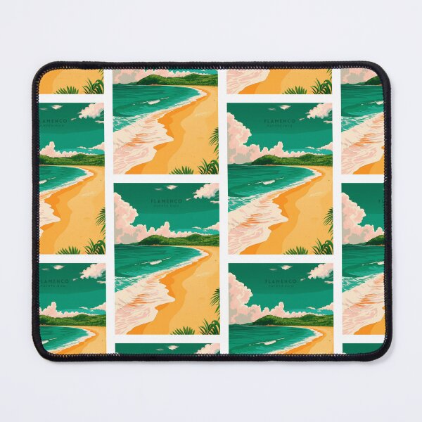 Item preview, Flamenco Beach, Puerto Rico: Tropical Paradise designed and sold by NeuralVibe.