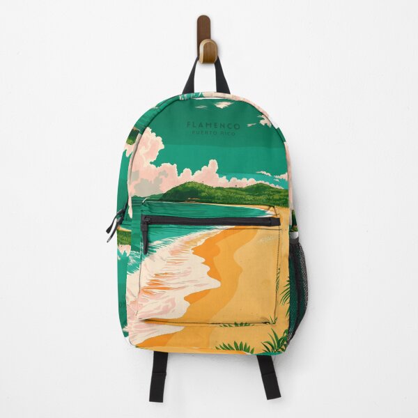 Item preview, Flamenco Beach, Puerto Rico: Tropical Paradise designed and sold by NeuralVibe.