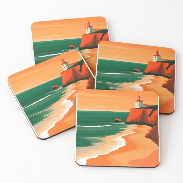 Item preview, Falesia Beach, Portugal: Coastal Escape designed and sold by NeuralVibe.