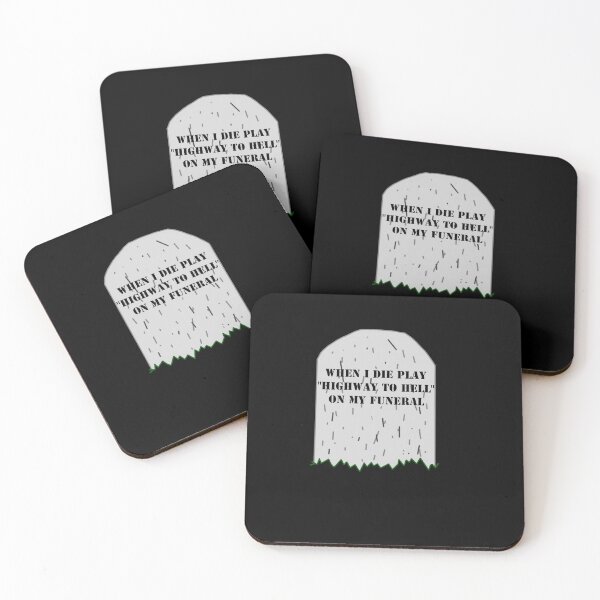 Item preview, Higway to hell on my funeral designed and sold by Natty Warkentin.
