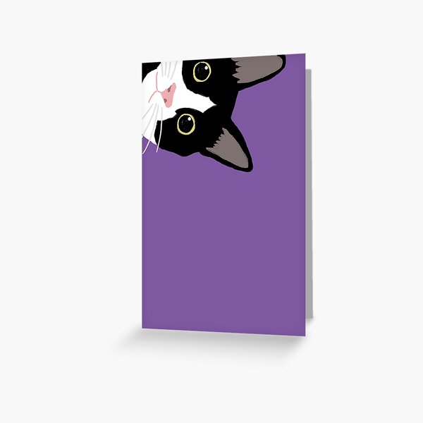 Item preview, Tuxedo cat in the corner designed and sold by Gumigrida.