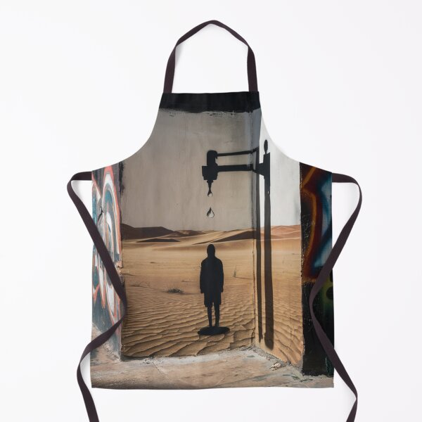 Item preview, Man in Desert Stencil Graffiti designed and sold by Bomax121.