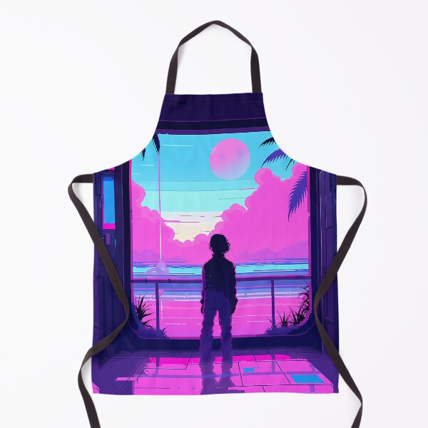 Item preview, Vaporwave Pastel Ocean view- Pixel art designed and sold by octoboobs.