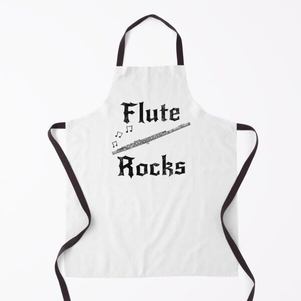 Item preview, Flute Rocks, Flutist Goth Heavy Rock Musician designed and sold by doodlerob.