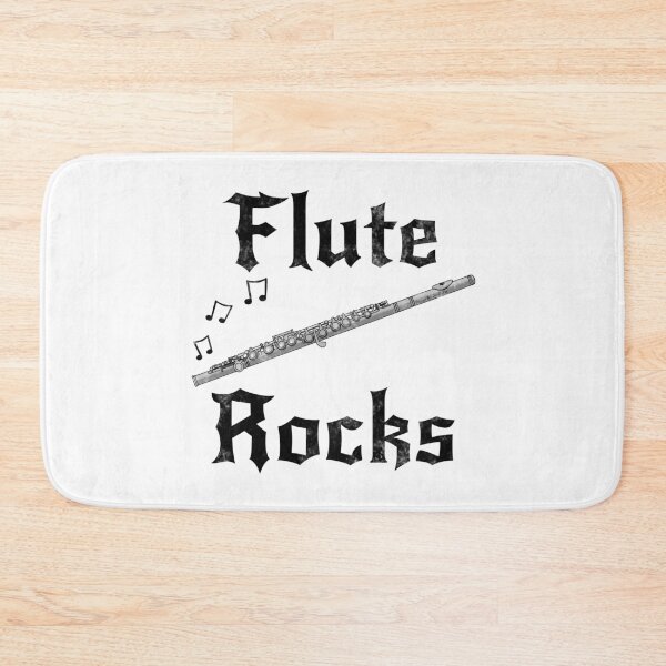 Item preview, Flute Rocks, Flutist Goth Heavy Rock Musician designed and sold by doodlerob.