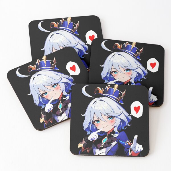 Artikelvorschau, Furina Genshin Aufkleber V 2 Furina Genshin Impact Shirt Genshin Impact Aufkleber Shirt Genshin Geschenk entworfen und verkauft von OhMyWaifuShop.