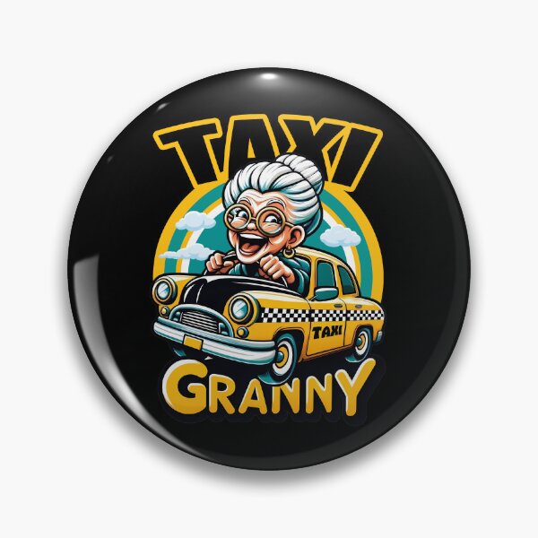 Item preview, Taxi Granny – Grandma Grandmother Grandchild-Taxi designed and sold by Infinitee8hirts.