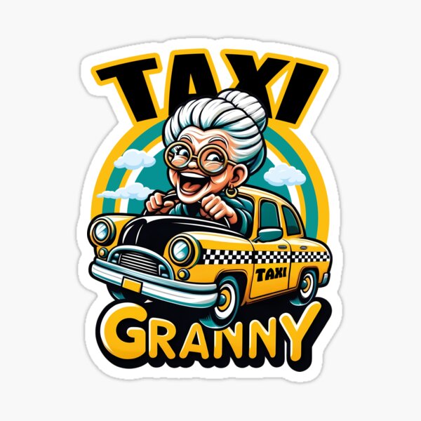 Item preview, Taxi Granny – Grandma Grandmother Grandchild-Taxi designed and sold by Infinitee8hirts.