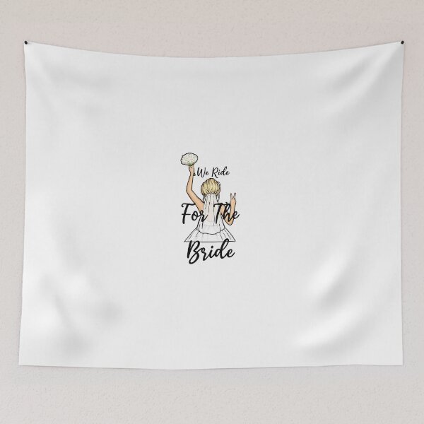 Item preview, Ride For The Bride- bachelorette shower shirts designed and sold by Keyframed Artwork.