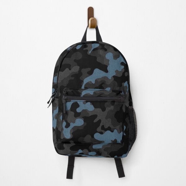 Item preview, Black Blue Camo Urban Cargo Realistic designed and sold by Geek Updated.