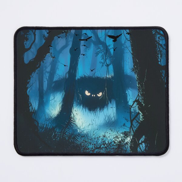 Item preview, Eyes of Evil flying through the dark forest designed and sold by DigiArtNDesign.