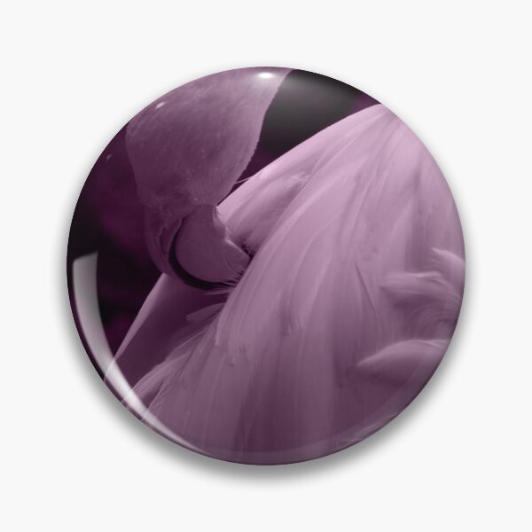 Item preview, Flamingo Preen Feathers Tint Vertical designed and sold by eddiebarronshop.