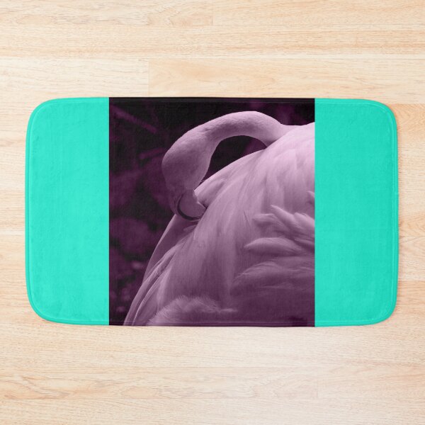 Item preview, Flamingo Preen Feathers Tint Vertical designed and sold by eddiebarronshop.