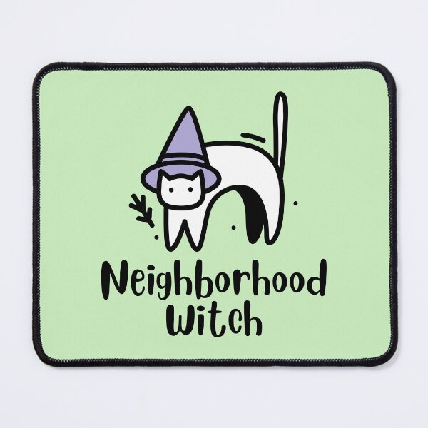Item preview, Neighboorhood Witch Cat Design designed and sold by CarefulCreation.