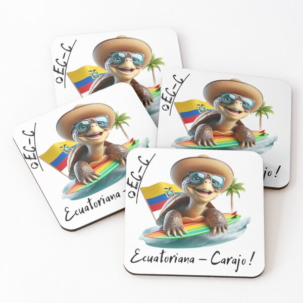 Item preview, Tortuga galapagos de ecuador with haciendo surf glasses, Modelo mujer designed and sold by Alva-Allatino.