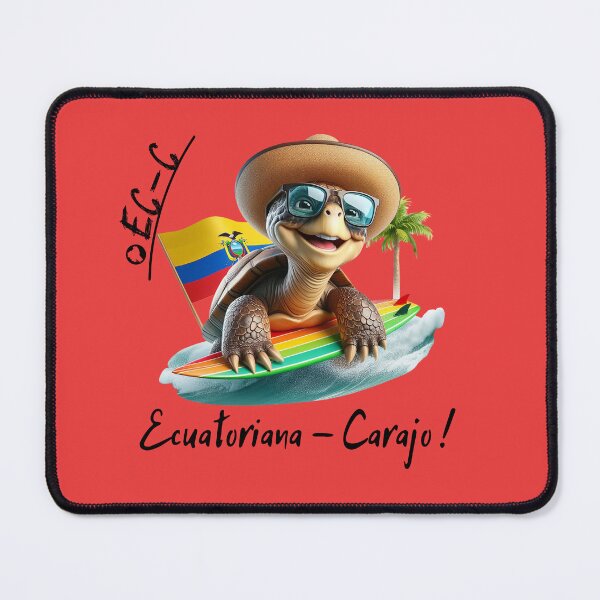 Item preview, Tortuga galapagos de ecuador with haciendo surf glasses, Modelo mujer designed and sold by Alva-Allatino.