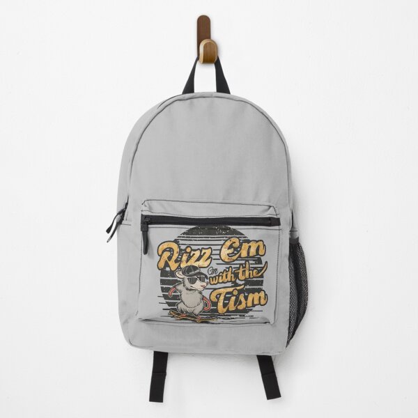 Item preview, Rizz Em With The Tism Retro Vintage OpossumMeme designed and sold by FurRealStudioCo.