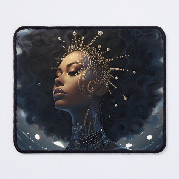 Item preview, Afrofuturism Cosmic Beauty designed and sold by SHADOWNB69.