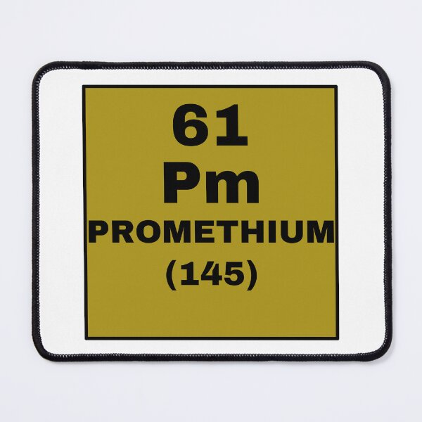 Item preview, Periodic Table Of Elements - 61 (Pm) Promethium designed and sold by ArtsyCity.