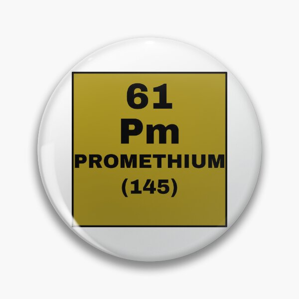 Item preview, Periodic Table Of Elements - 61 (Pm) Promethium designed and sold by ArtsyCity.