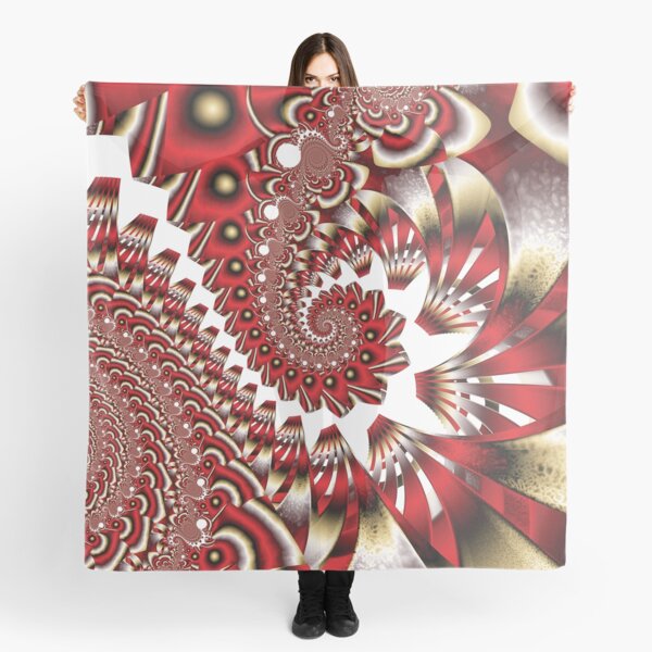 Red and Gold Scarf