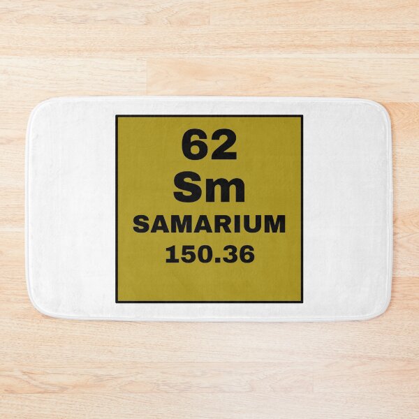 Item preview, Periodic Table Of Elements - 62 (Sm) Samarium designed and sold by ArtsyCity.