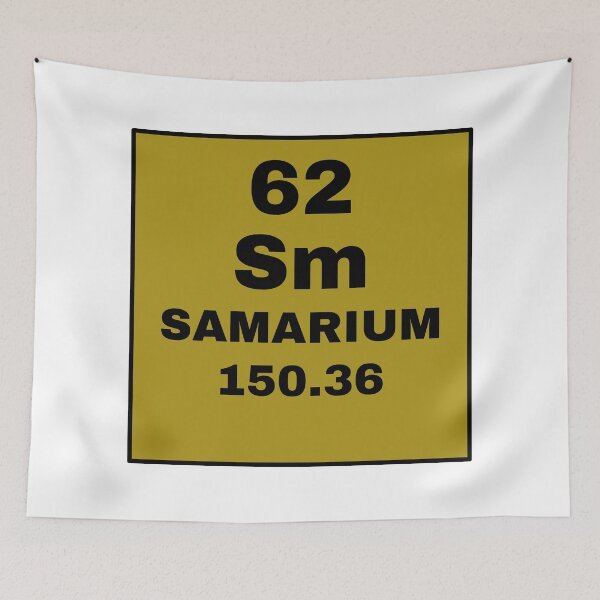 Item preview, Periodic Table Of Elements - 62 (Sm) Samarium designed and sold by ArtsyCity.