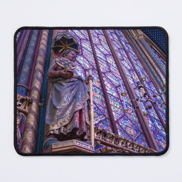 Item preview, Statue and Stained Glass in Sainte Chapelle designed and sold by jrtwynam.
