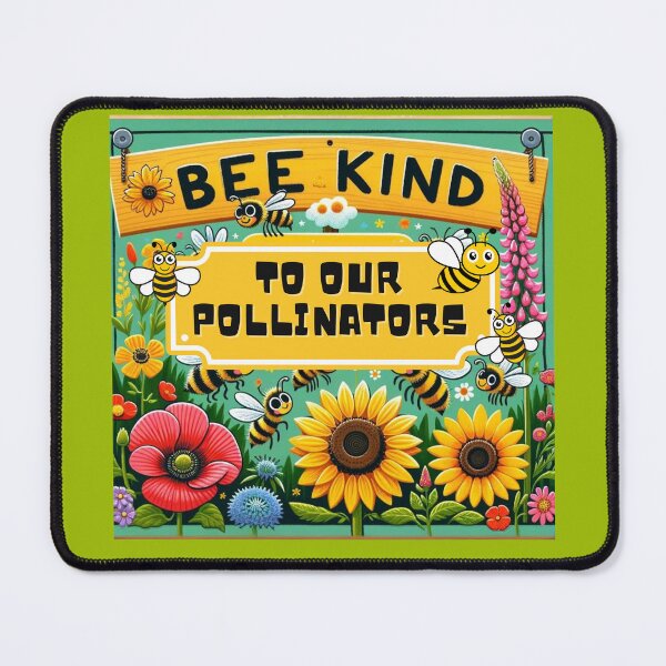 Item preview, Bee Kind to Our Pollinators Garden Lover designed and sold by Willyboy16.
