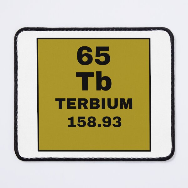 Item preview, Periodic Table Of Elements - 65 (Tb) Terbium designed and sold by ArtsyCity.