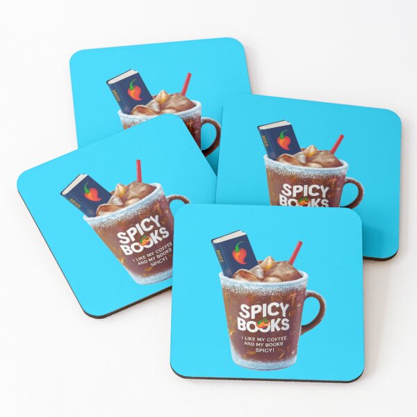 Item preview, I Like My Coffee Icy And My Books Spicy designed and sold by ZIZZO 22.