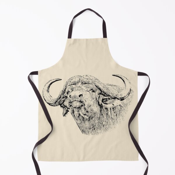 Item preview, Cape Buffalo Bull, Close Up | African Wildlife designed and sold by Scotch Macaskill.