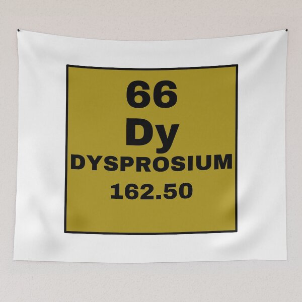 Item preview, Periodic Table Of Elements - 66 (Dy) Dysprosium designed and sold by ArtsyCity.