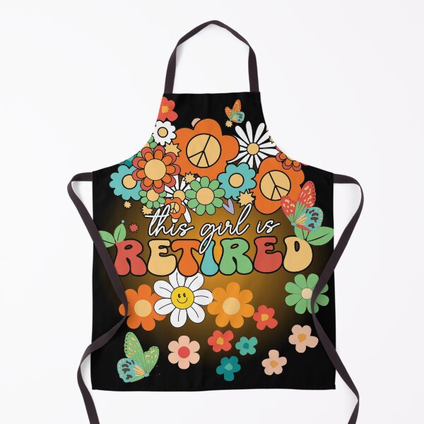 Item preview, This Girl is Retired lovely 60s style flower child design designed and sold by Jt41.